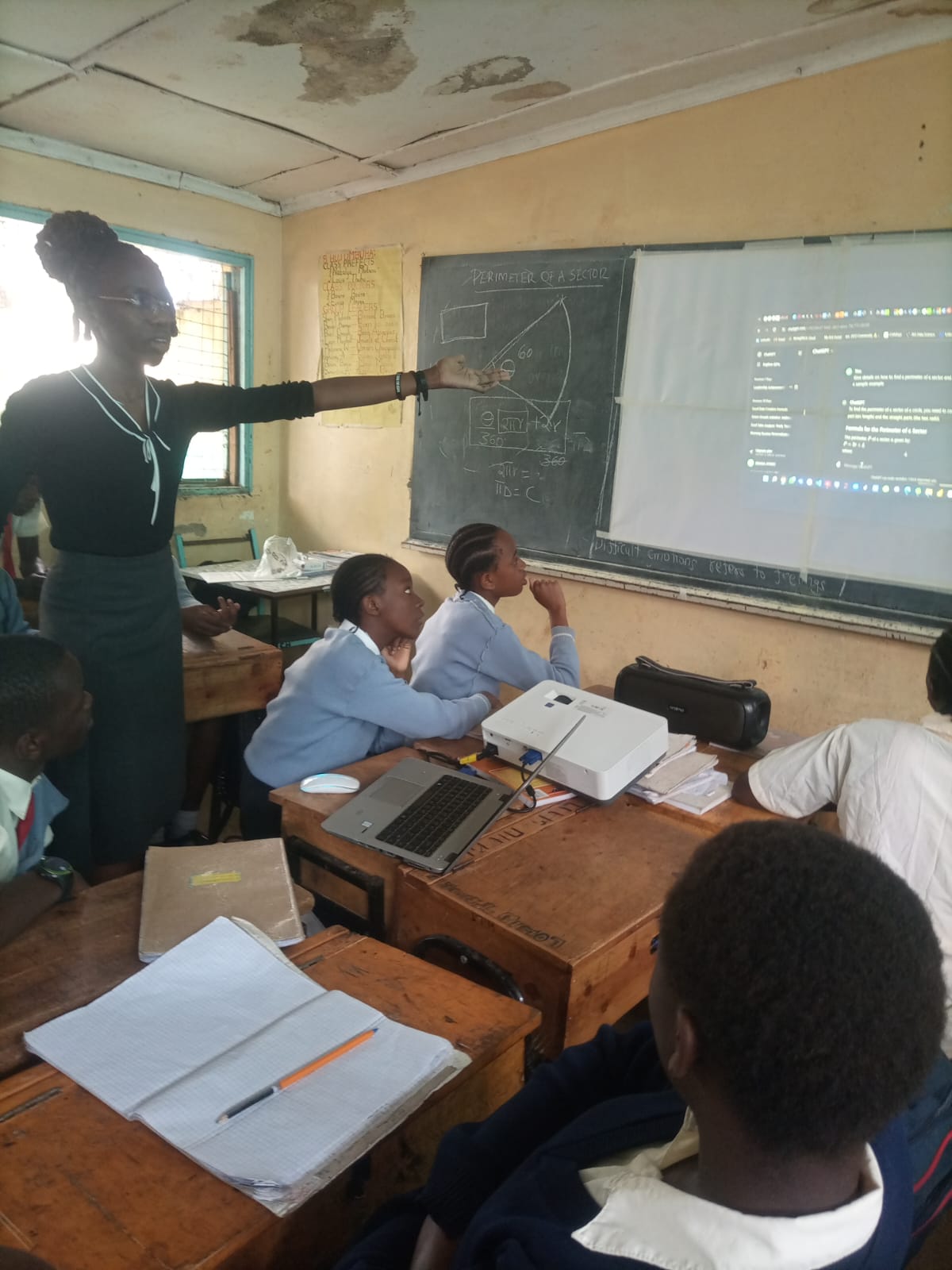 Maths demonstration and activity