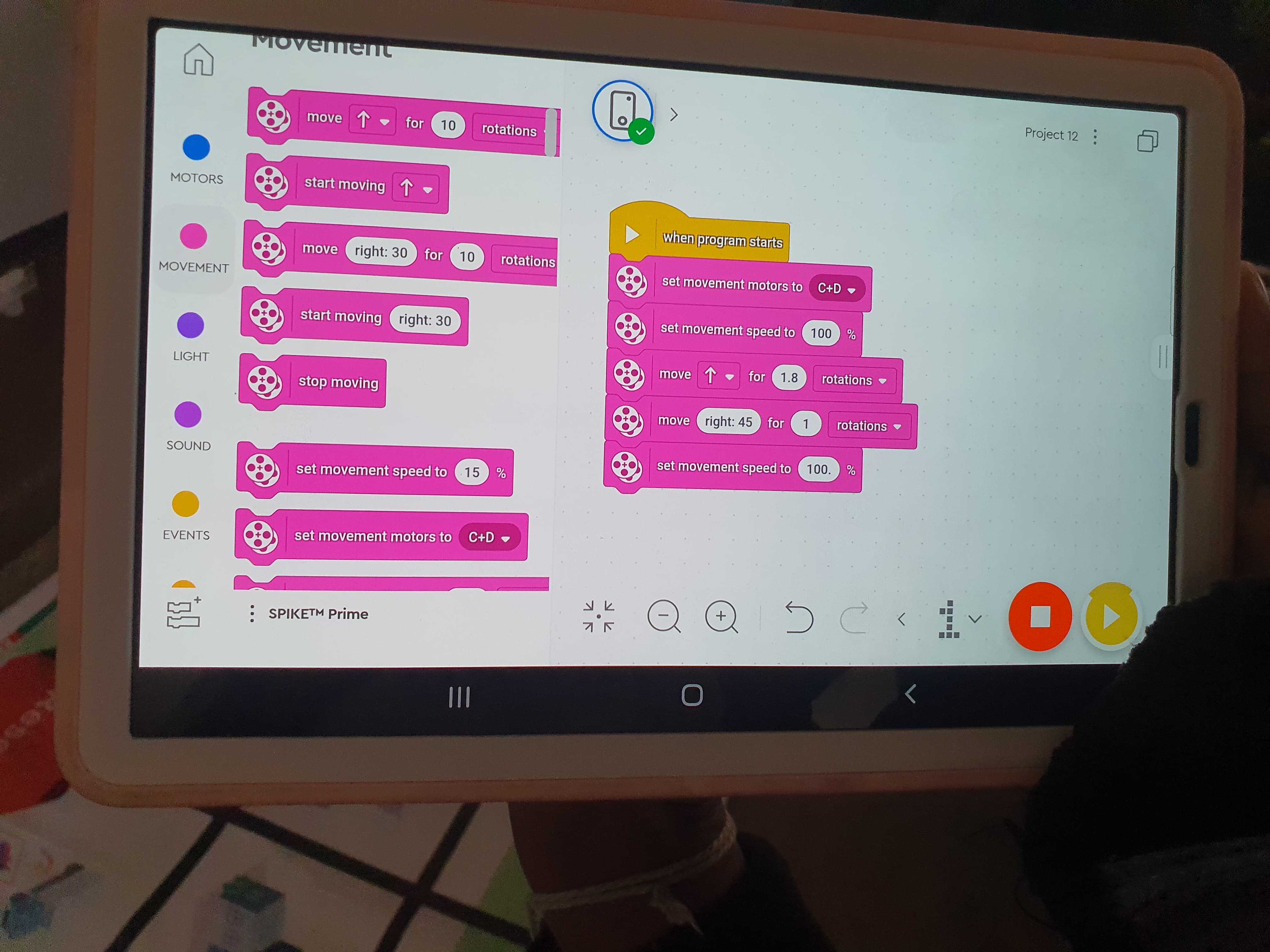 Students discovering mathematics through games