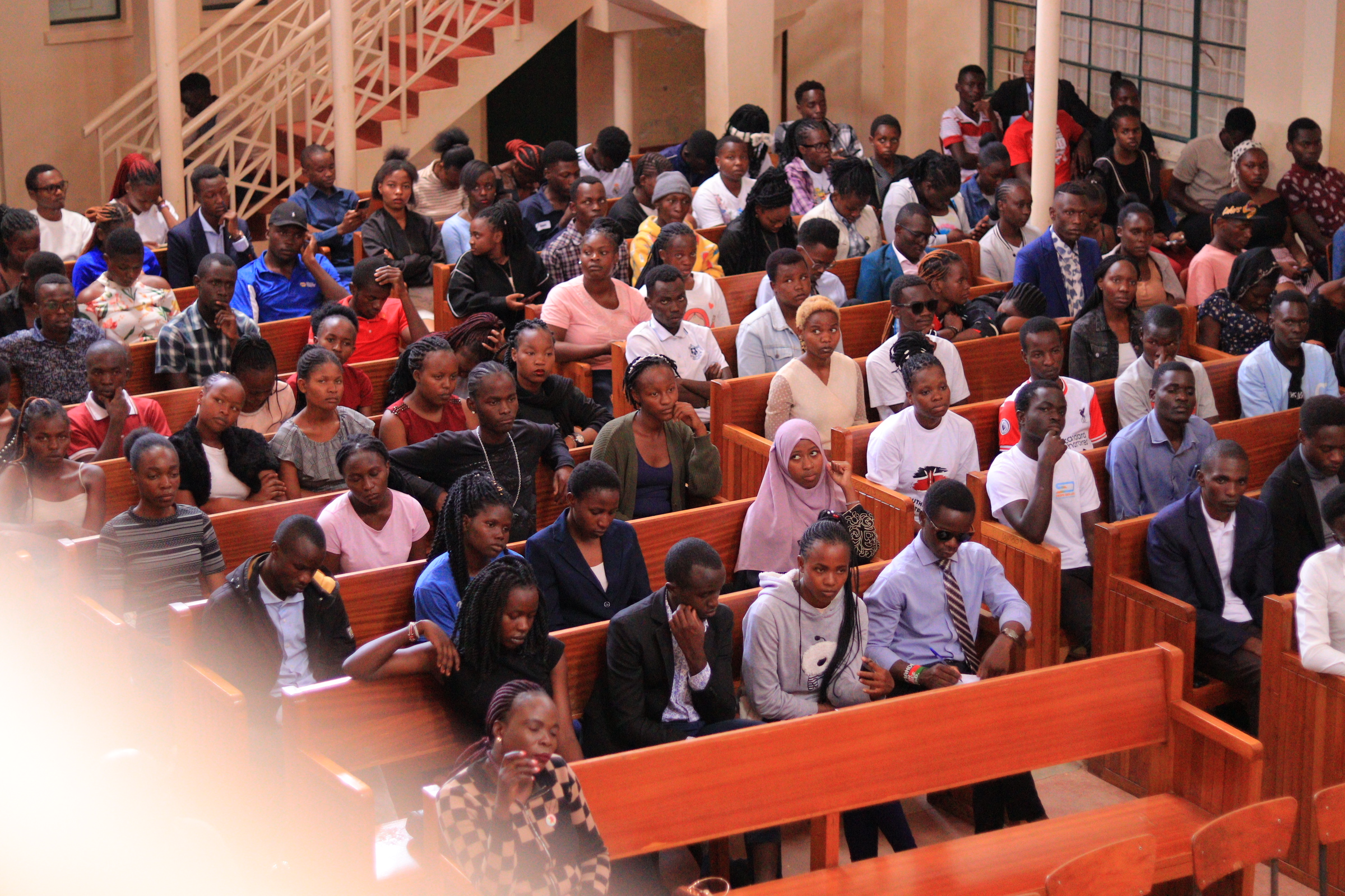 Large community maths event Kenya